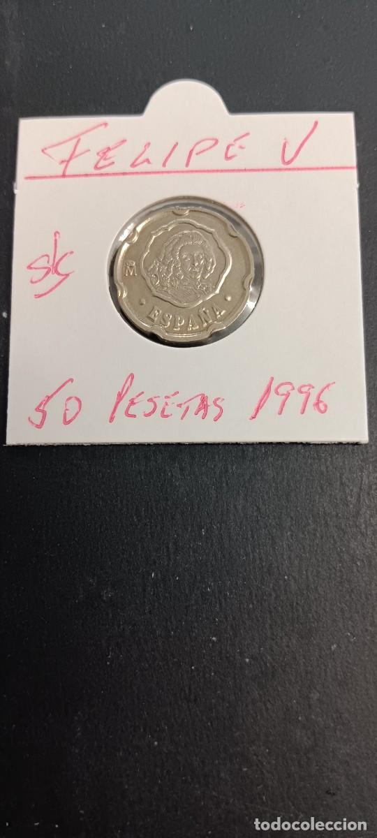 Monedas Juan Carlos I: ESPA&Ntilde;A 50 PESETAS 1996 S/C (FELIPE V)
