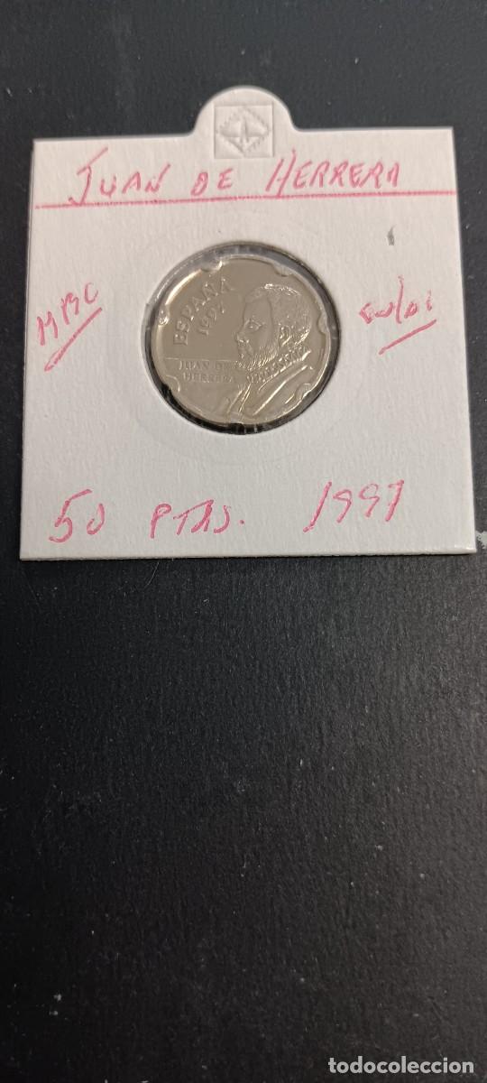 Monedas Juan Carlos I: ESPA&Ntilde;A 50 PESETAS 1997 MBC (JUAN DE HERRERA)