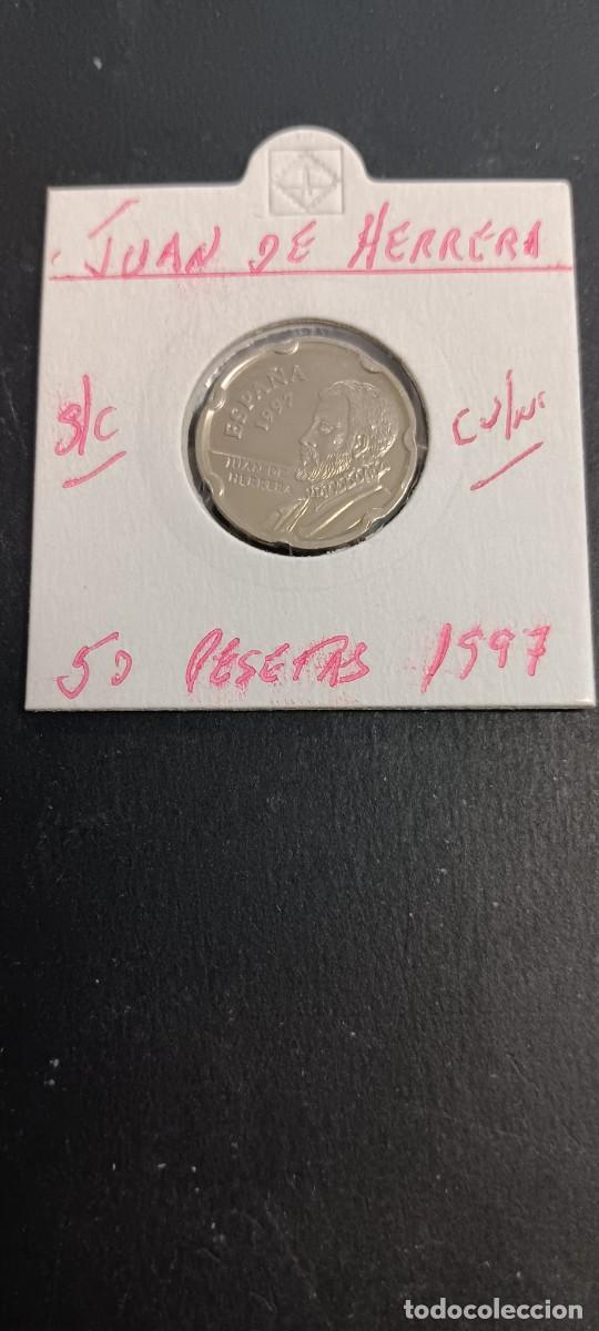 Monedas Juan Carlos I: ESPA&Ntilde;A 50 PESETAS 1997 S/C (JUAN DE HERRERA)