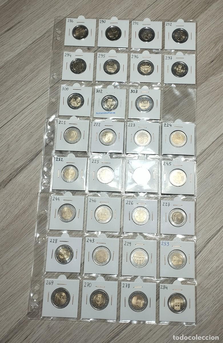 Monedas Juan Carlos I: Monedas de 2 euros .