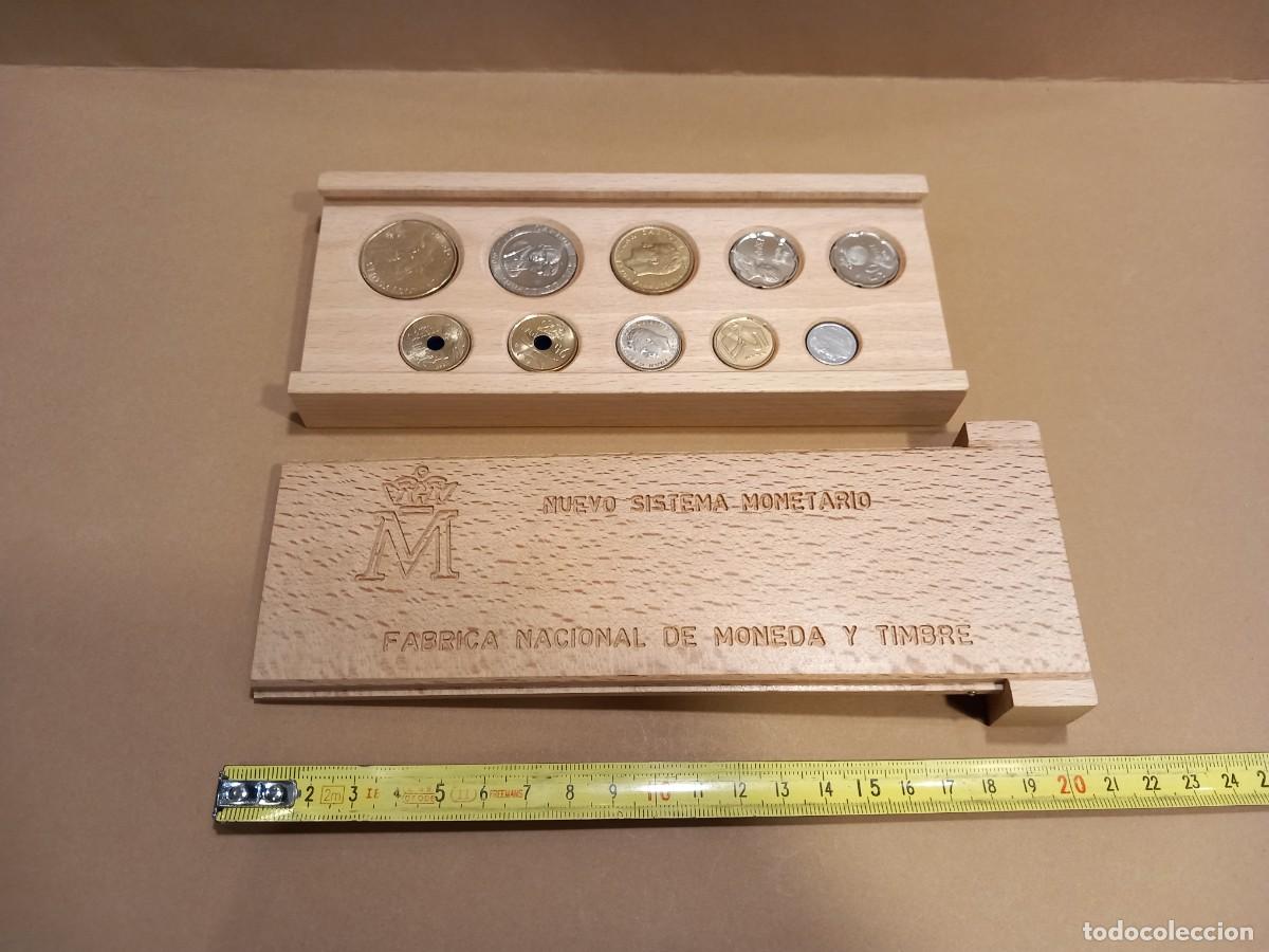 Monedas Juan Carlos I: NUEVO SISTEMA MONETARIO ESPA&Ntilde;A R.D. JUAN CARLOS I SIN CIRCULAR / COMPRA MIN&Iacute;MA 5 &euro;