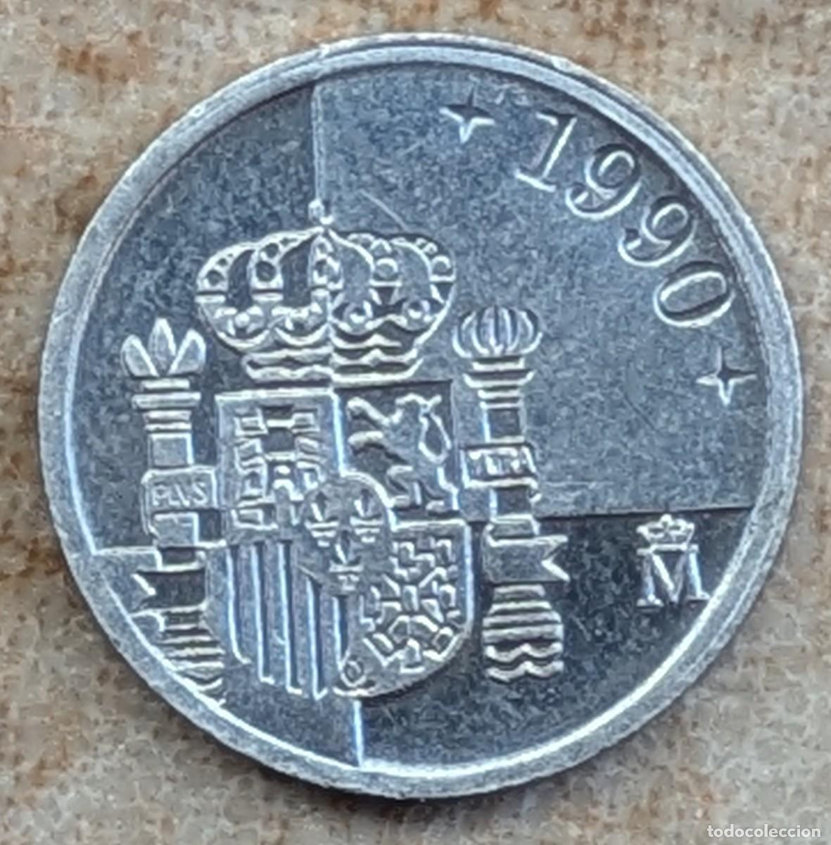 Monete Juan Carlos I: Lote monedas mini 1 peseta