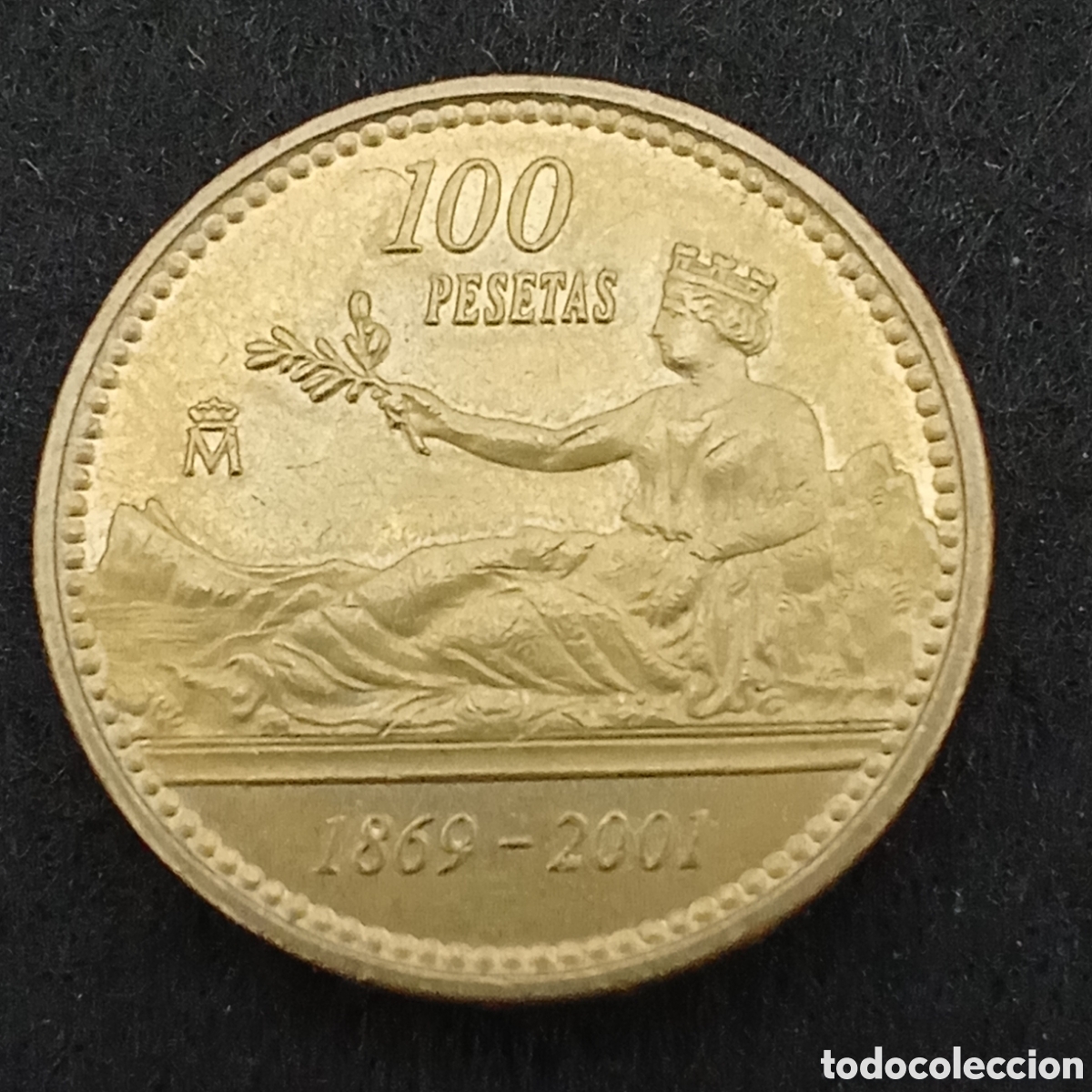 Monete Juan Carlos I: Espa&ntilde;a 100 pesetas A&ntilde;o 2001