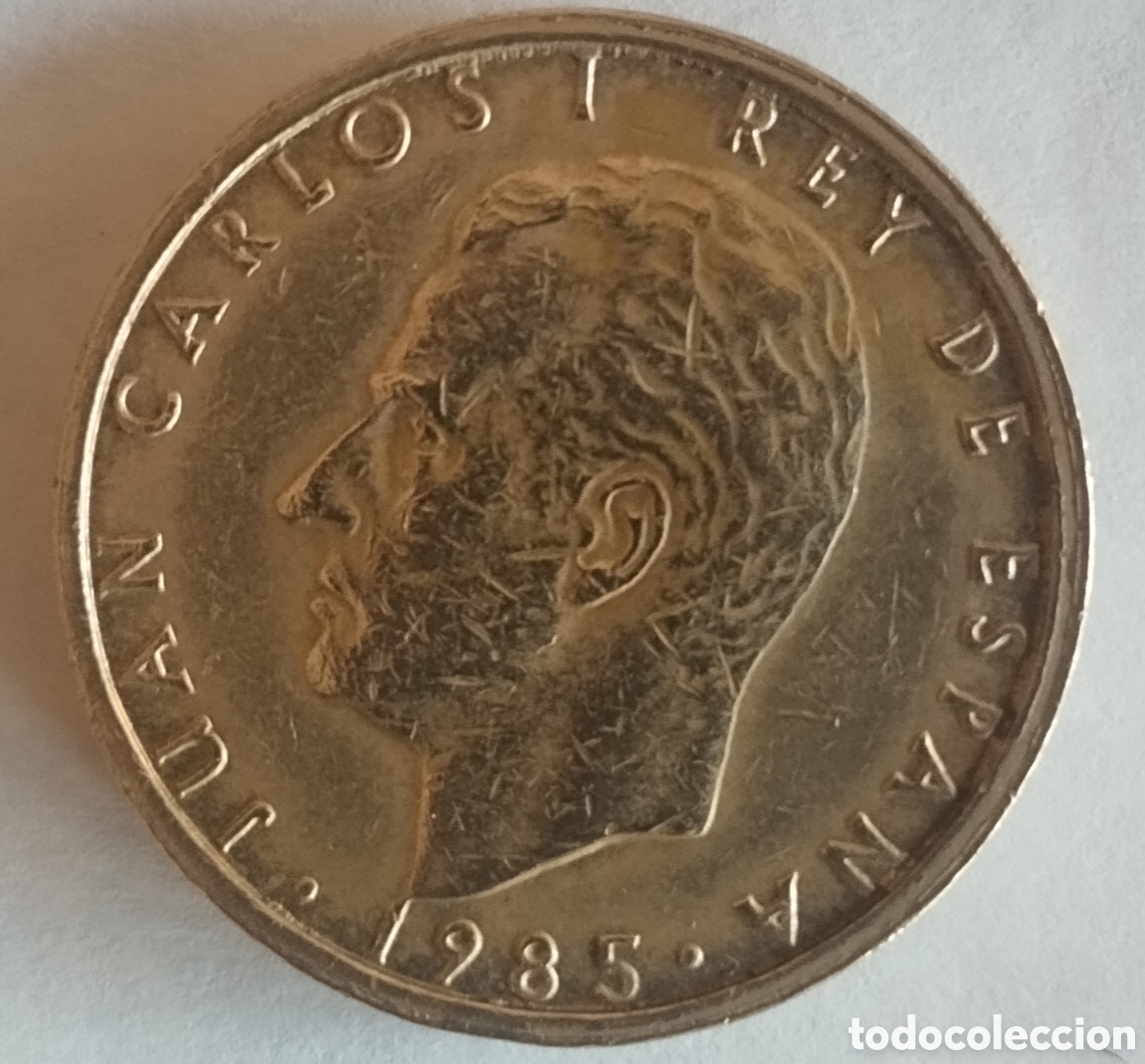 Monedas Juan Carlos I: MONEDA DE 100 PESETAS JUAN CARLOS I A&Ntilde;O 1985 FOTO