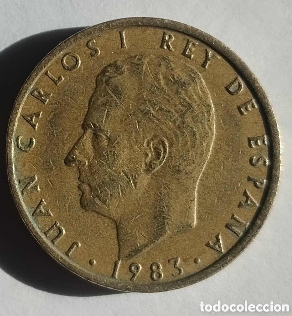 Moedas Juan Carlos I: MONEDA DE 100 PESETAS JUAN CARLOS I A&Ntilde;O 1983 FOTO