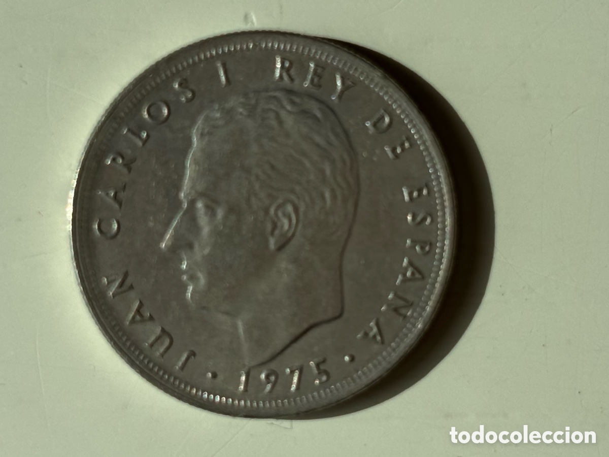 Coins Juan Carlos I: Moneda 5 Pesetas Juan Carlos I 1975