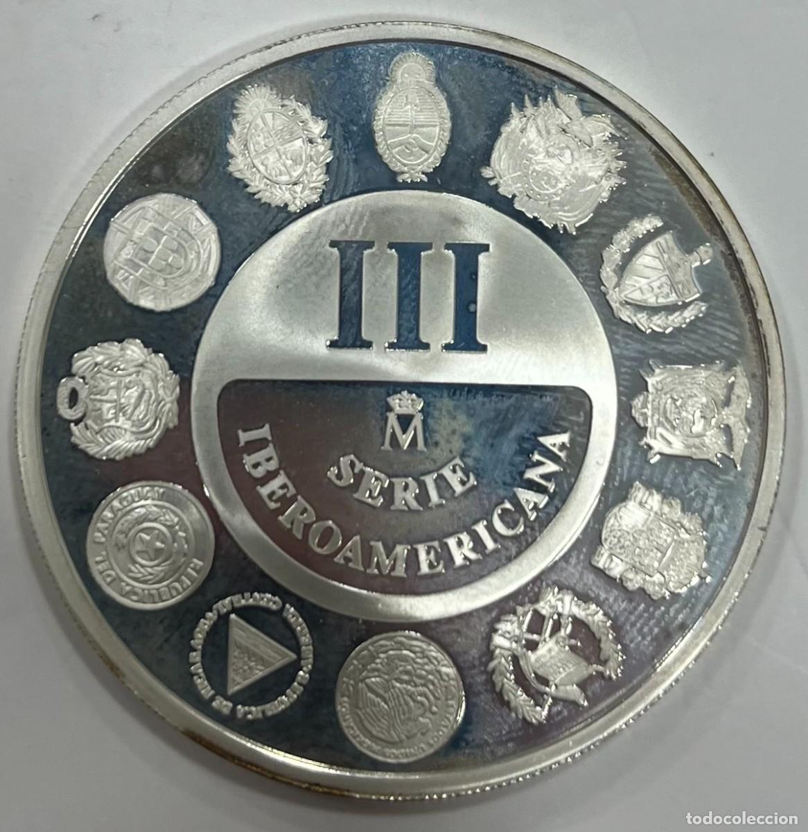 Monedas Juan Carlos I: ESAPA&Ntilde;A , A&Ntilde;O 1997 , MEDALLA PLATA (925) , PESO 27GR