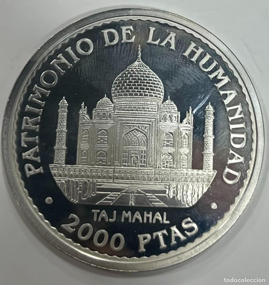 Monedas Juan Carlos I: ESPA&Ntilde;A , A&Ntilde;O 1996 , 2000 PTAS PLATA (925) PESO 27GR