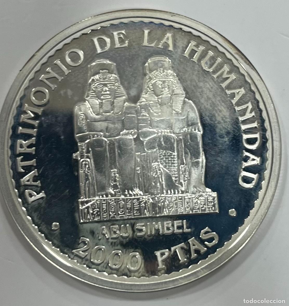 Monedas Juan Carlos I: ESPA&Ntilde;A ,A&Ntilde;O 1996 ,2000 PTAS (925) ,PESO 27GR