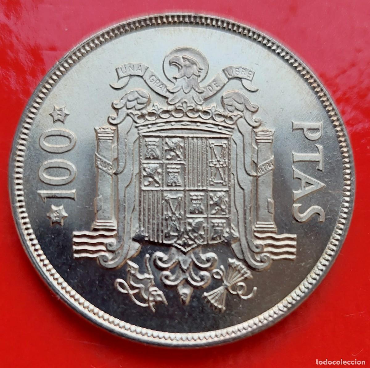 Monnaies Juan Carlos I: 100 PESETAS 1975 ESTRELLA 76 SC 1975*76