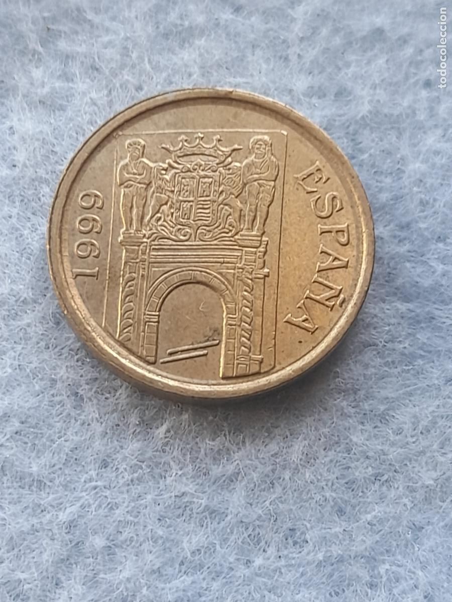 Monedas Juan Carlos I: Juan Carlos I. 5 Pesetas. A&ntilde;o 1999. Murcia.