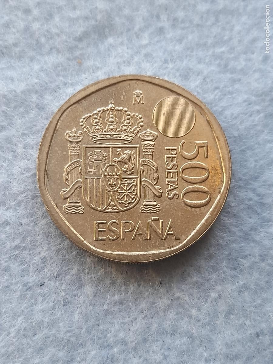 Moedas Juan Carlos I: Juan Carlos I. 500 Pesetas. A&ntilde;o 2001. Sin Circular.