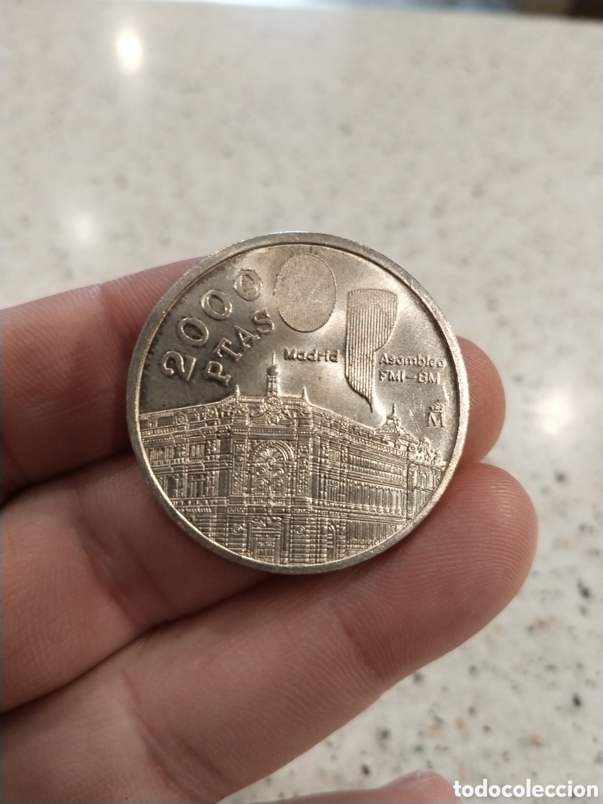 Monedas Juan Carlos I: Espa&ntilde;a. 1994. 2000 Pesetas (EBC+) (Plata)