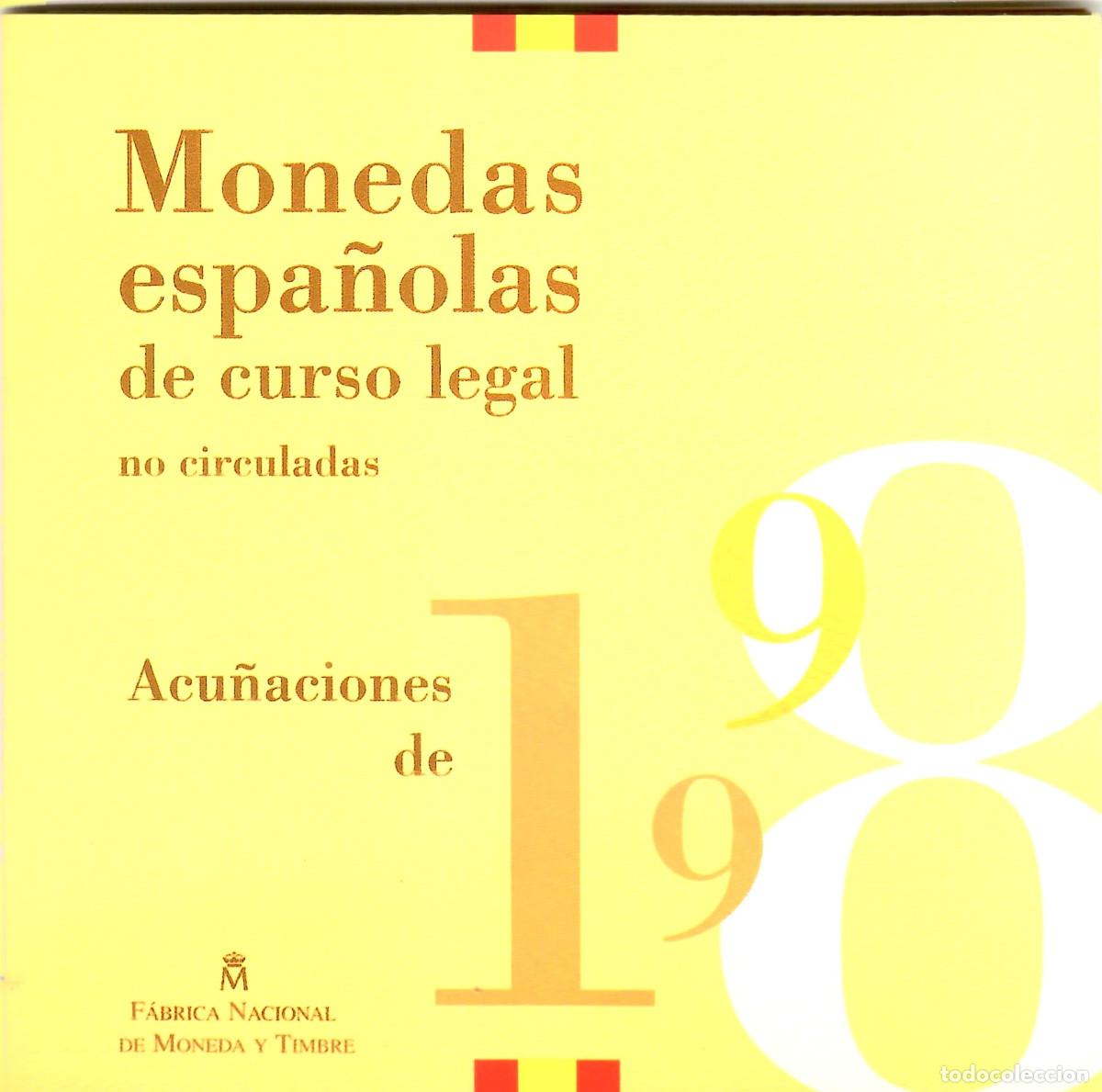 M&uuml;nzen unter Juan Carlos I: CARTERA MONEDAS ESPA&Ntilde;A 1998