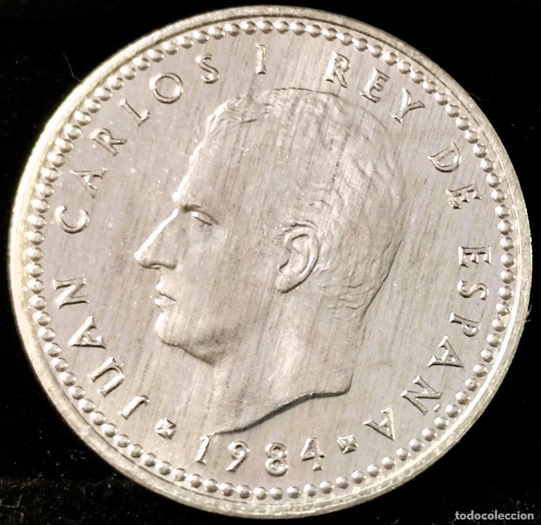Moedas Juan Carlos I: Espa&ntilde;a 1 Peseta 1984 M Coronada , UNC Lote 2553