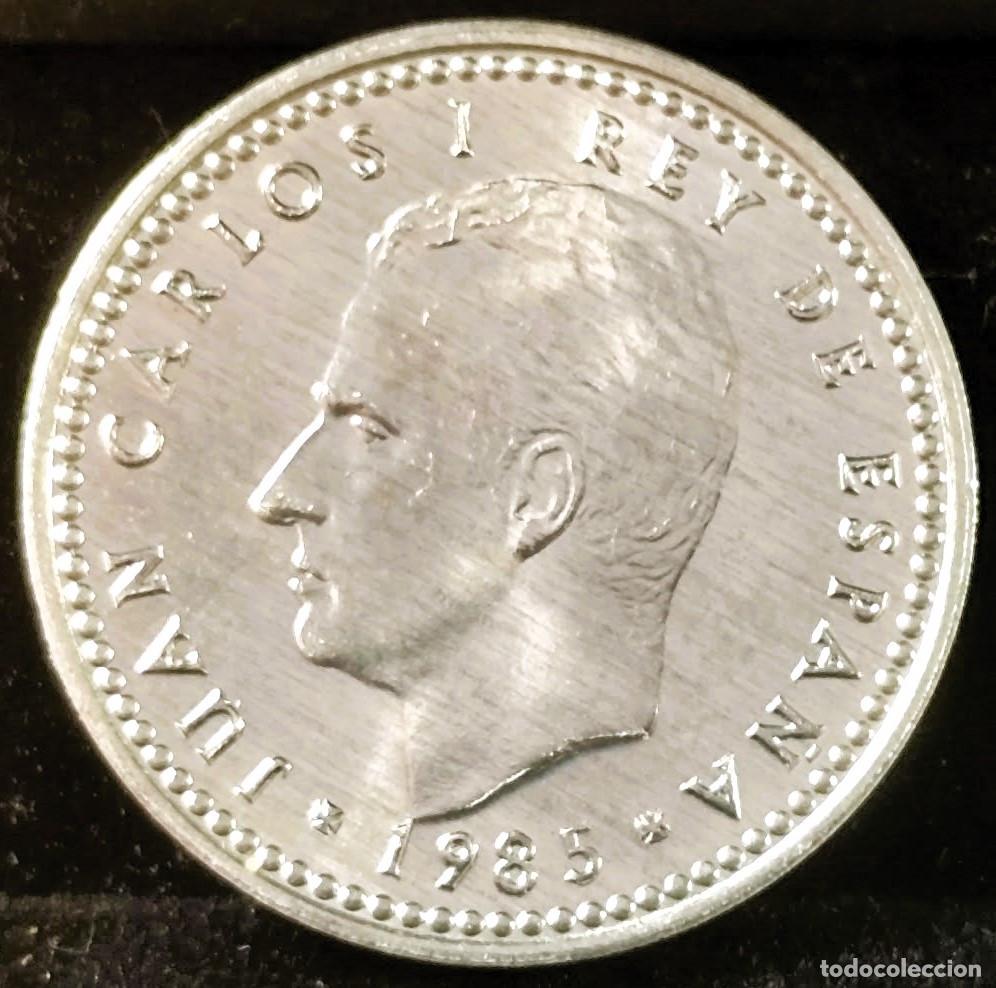 Monedas Juan Carlos I: Espa&ntilde;a 1 Peseta 1985 M Coronada , UNC Lote 2554