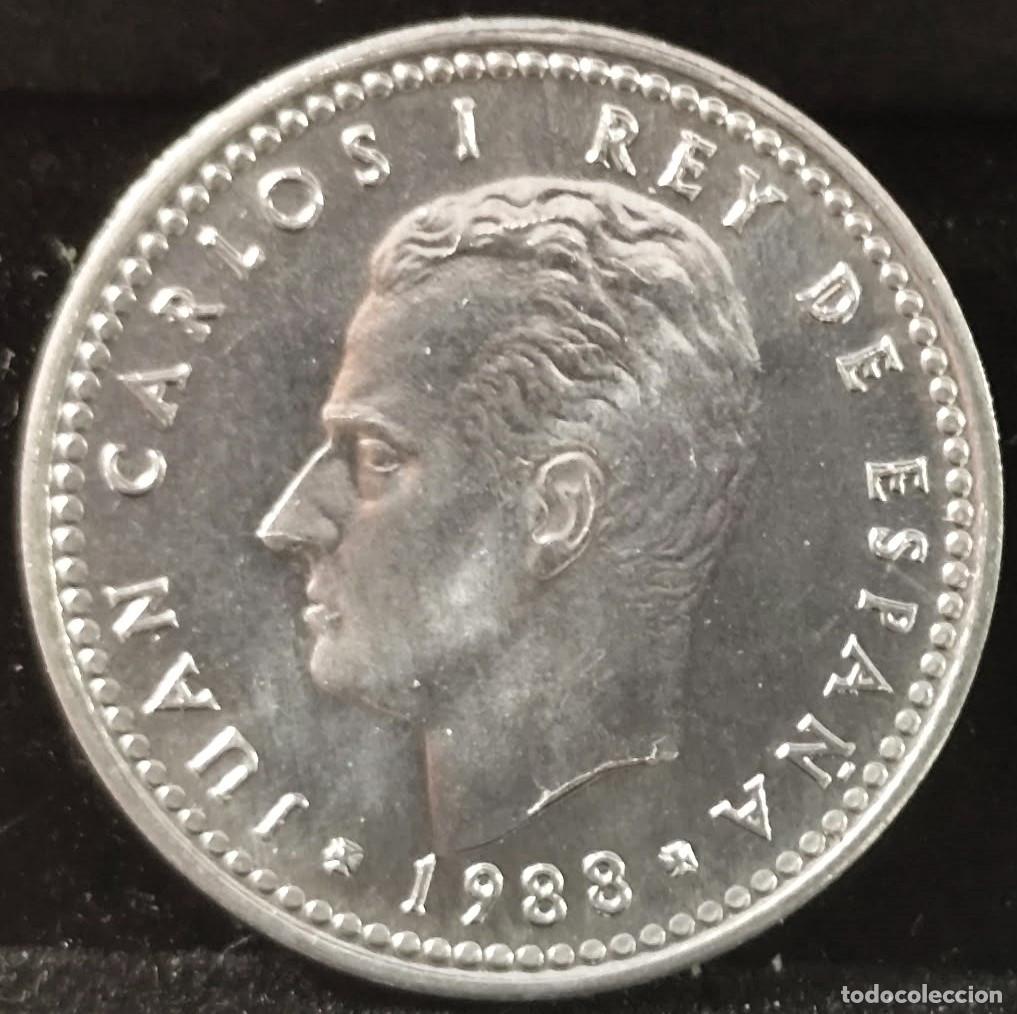 Coins Juan Carlos I: Espa&ntilde;a 1 Peseta 1988 M Coronada , UNC Lote 2560