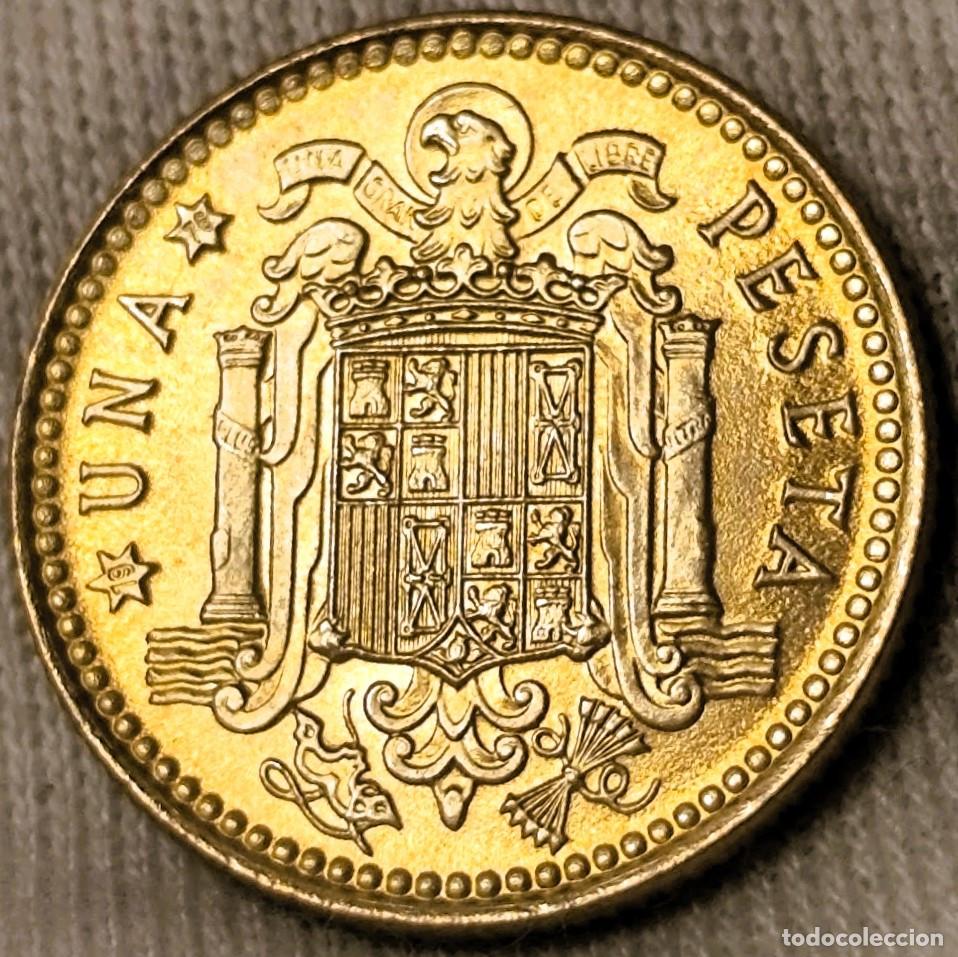 Monedas Juan Carlos I: Espa&ntilde;a 1 Peseta 1975*(19-76), UNC Lote 2563
