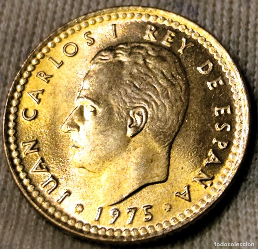 Monedas Juan Carlos I: Espa&ntilde;a 1 Peseta 1975*(19-77), UNC Lote 2565
