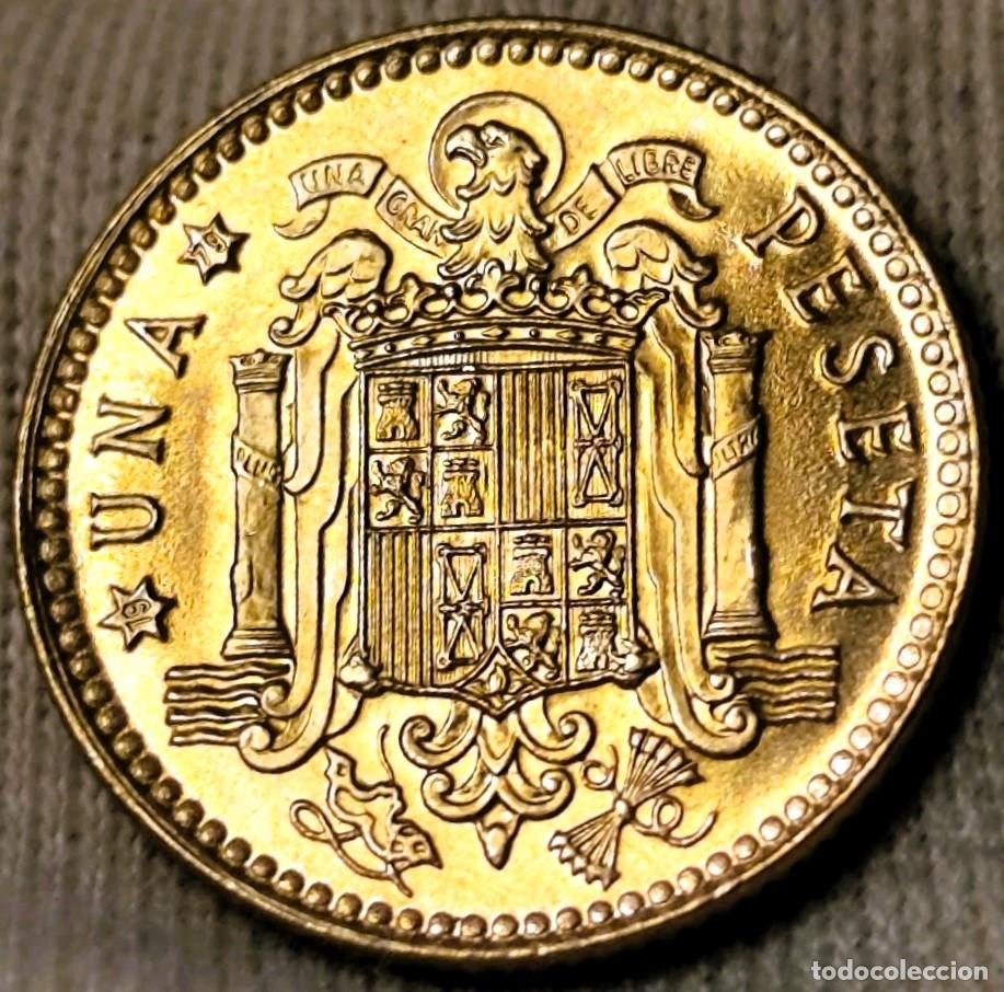 Monedas Juan Carlos I: Espa&ntilde;a 1 Peseta 1975*(19-79), UNC - Lote 2569