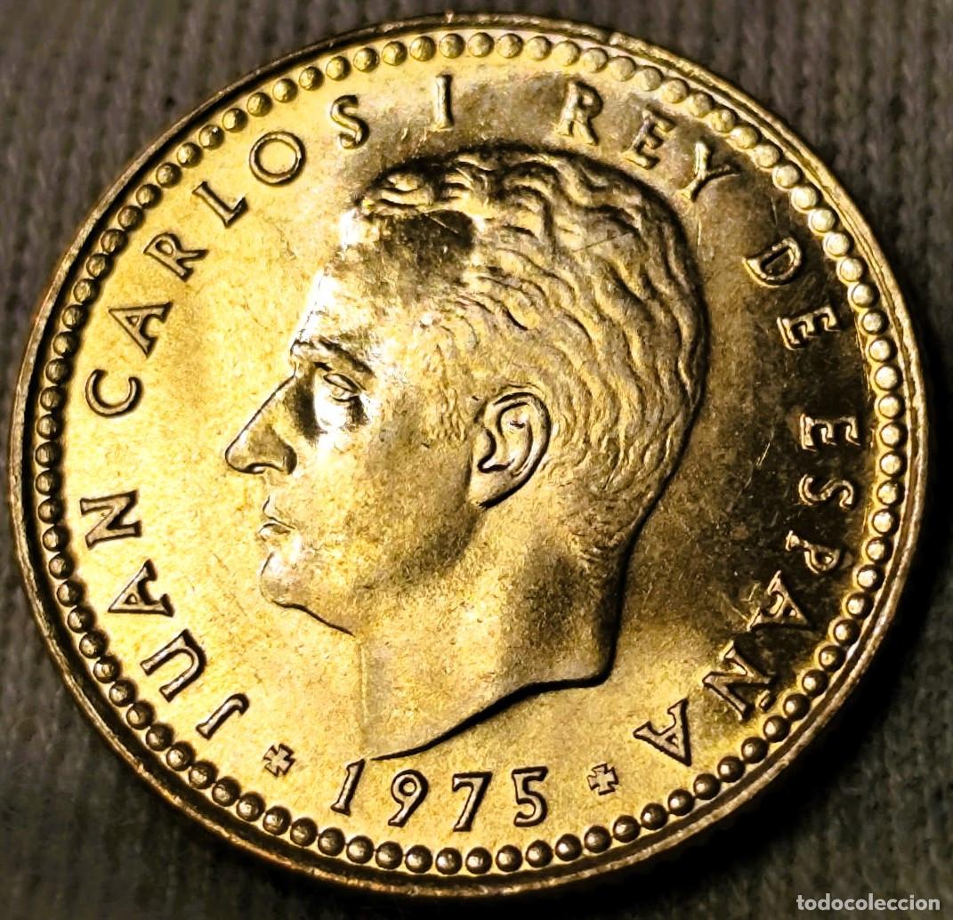 Monedas Juan Carlos I: Espa&ntilde;a 1 Peseta 1975*(19-80), UNC - Lote 2571