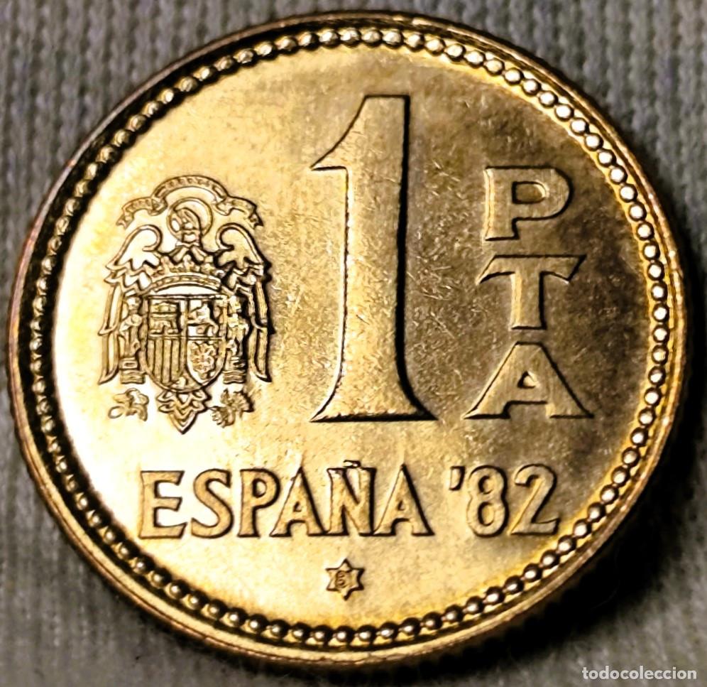 Coins Juan Carlos I: Espa&ntilde;a 1 Peseta 1980*(81),UNC F&uacute;tbol - Lote 2574