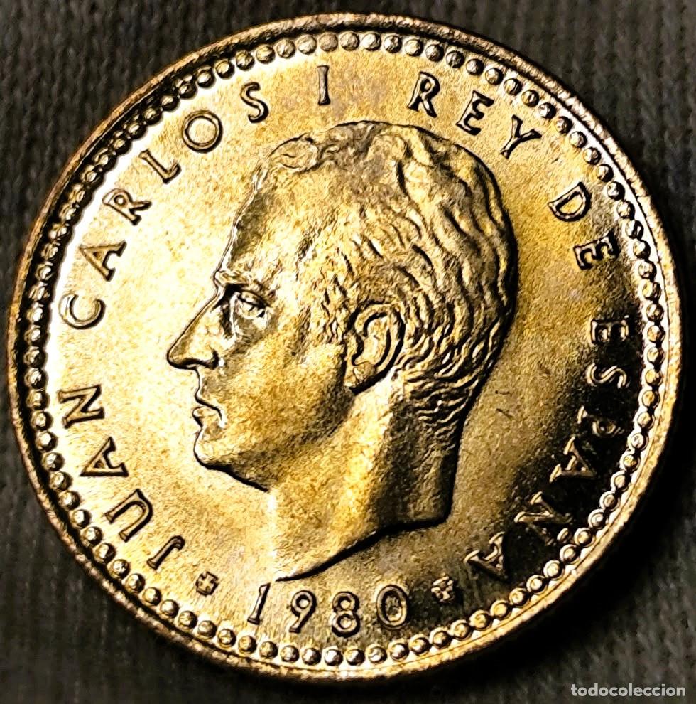 Monedas Juan Carlos I: Espa&ntilde;a 1 Peseta 1980*(81),UNC F&uacute;tbol - Lote 2575