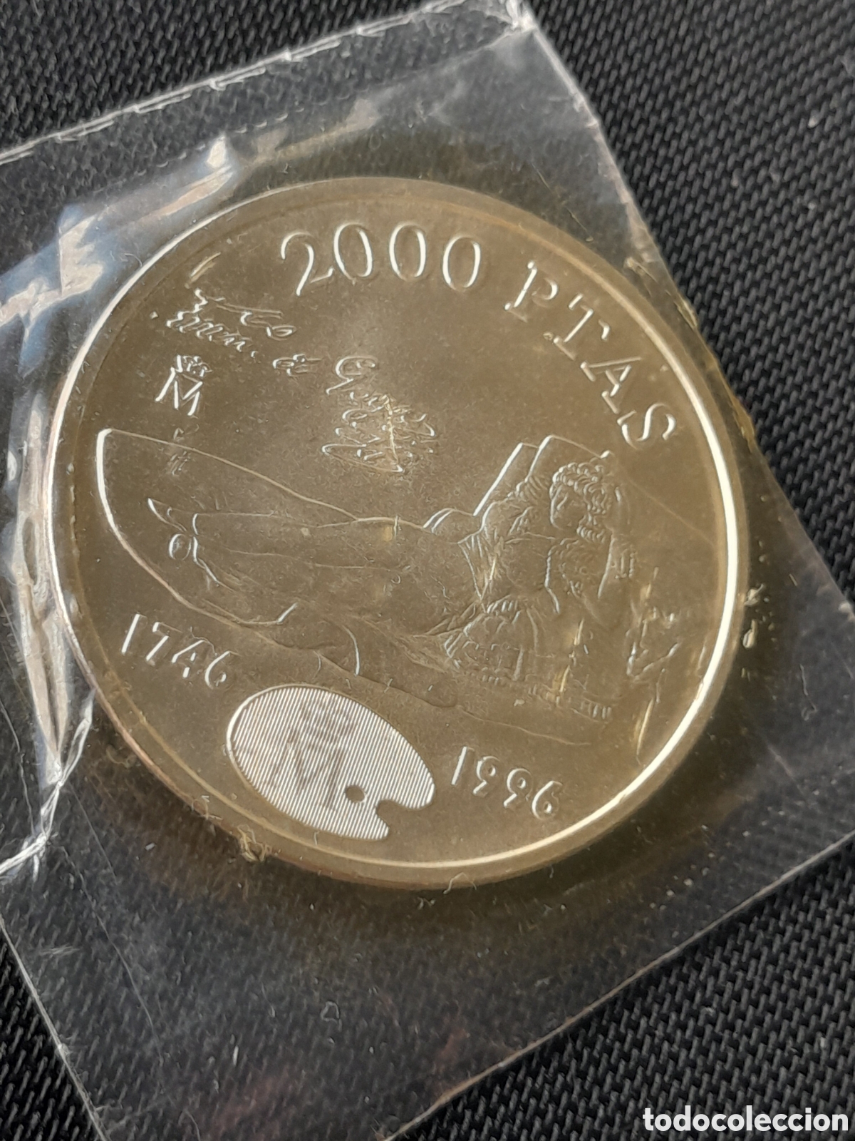 Monedas Juan Carlos I: Espa&ntilde;a, Moneda Plata 2000 pesetas 1996