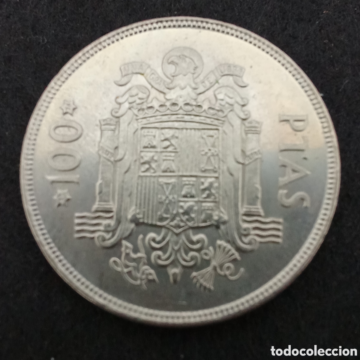 Monedas Juan Carlos I: Espa&ntilde;a 100 pesetas A&ntilde;o 1975 estrella 76
