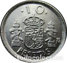 Monedas Juan Carlos I: Espa&ntilde;a, 10 Pesetas 1992 (reverso Tipo II) SIN CIRCULAR (procedente de bolsa original).