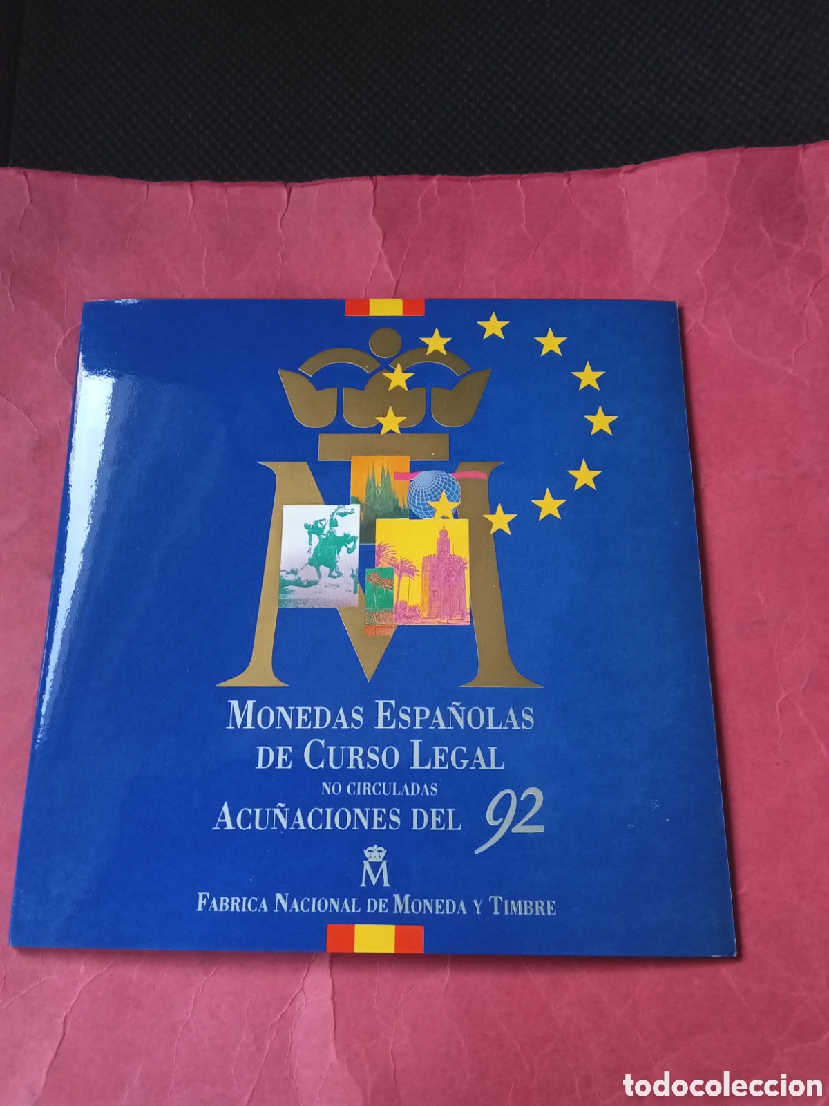 Monedas Juan Carlos I: CARTERA SET OFICIAL FNMT 1992