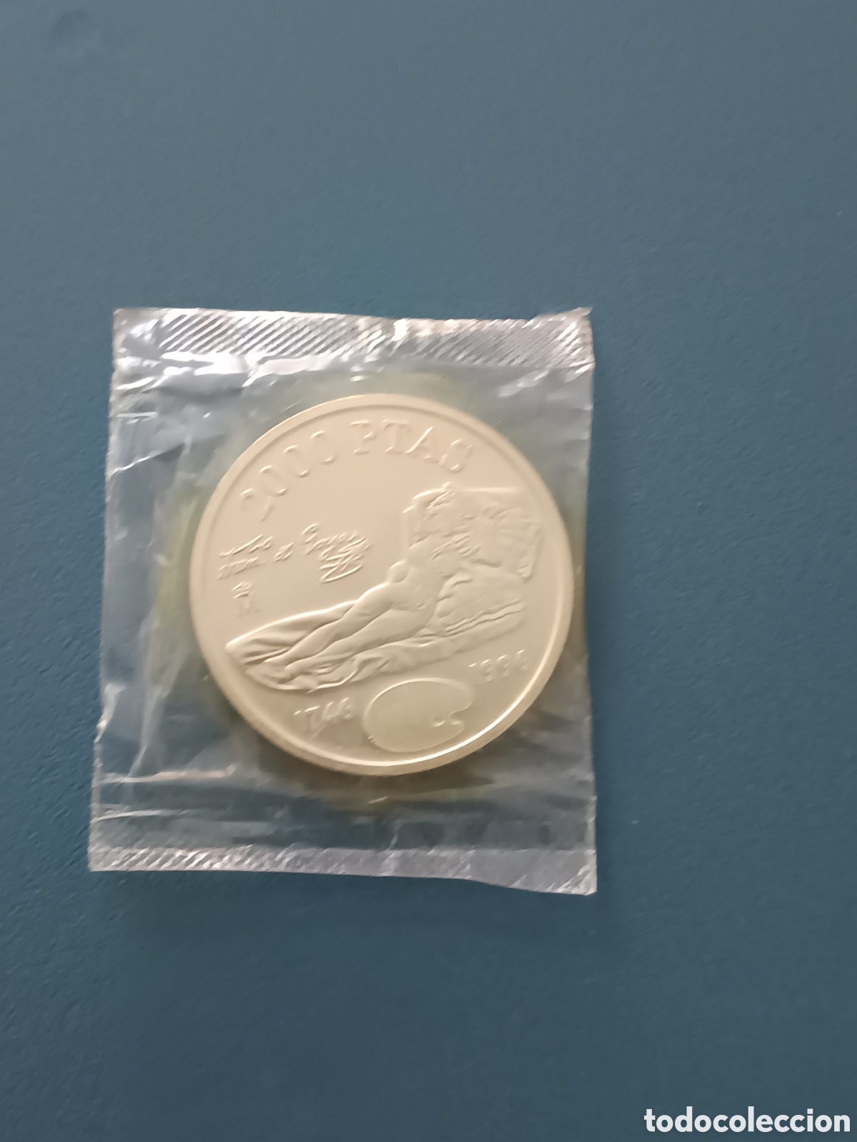 Monedas Juan Carlos I: Moneda 2.000 pesetas. 1996. Plata