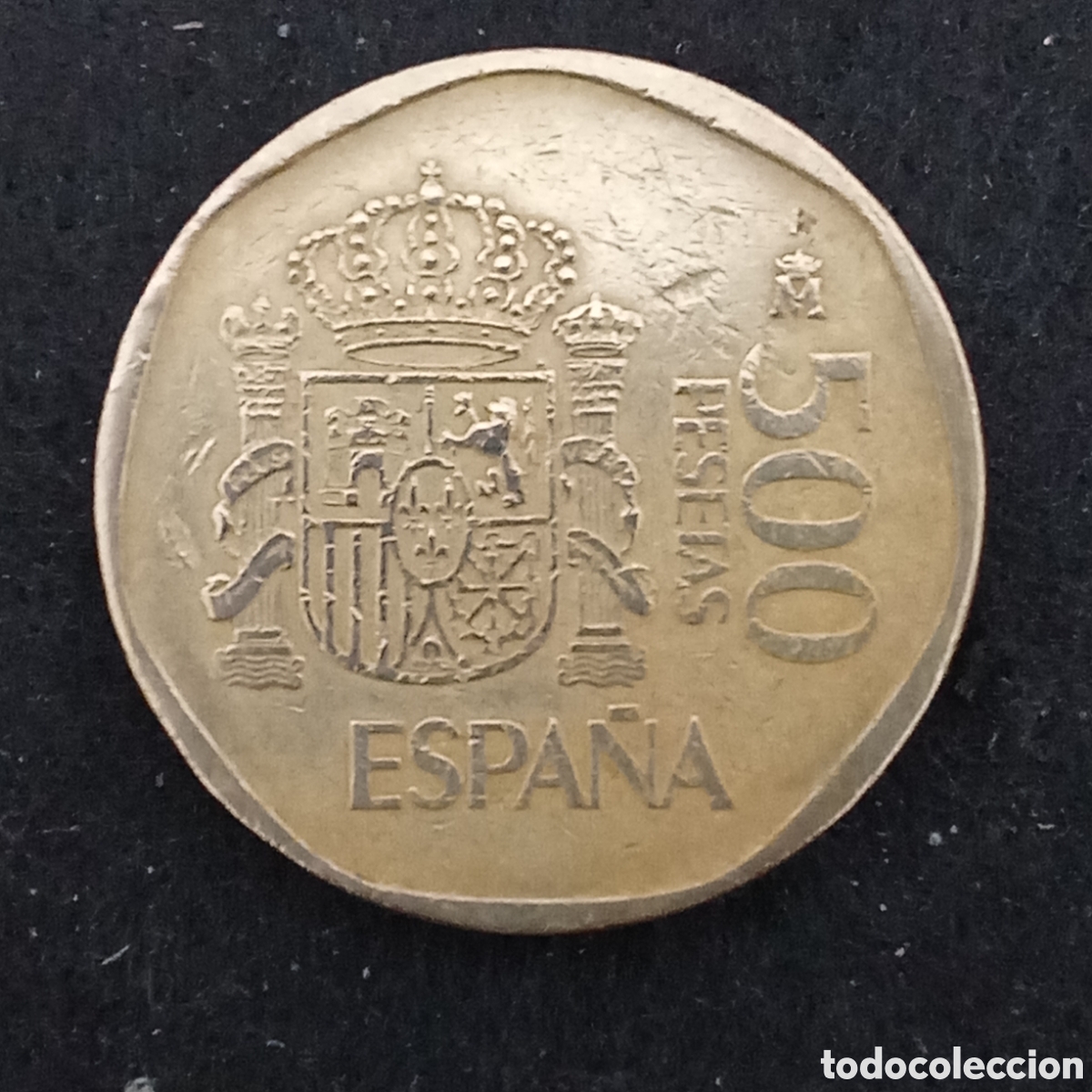 Monedas Juan Carlos I: Espa&ntilde;a 500 pesetas A&ntilde;o 1989
