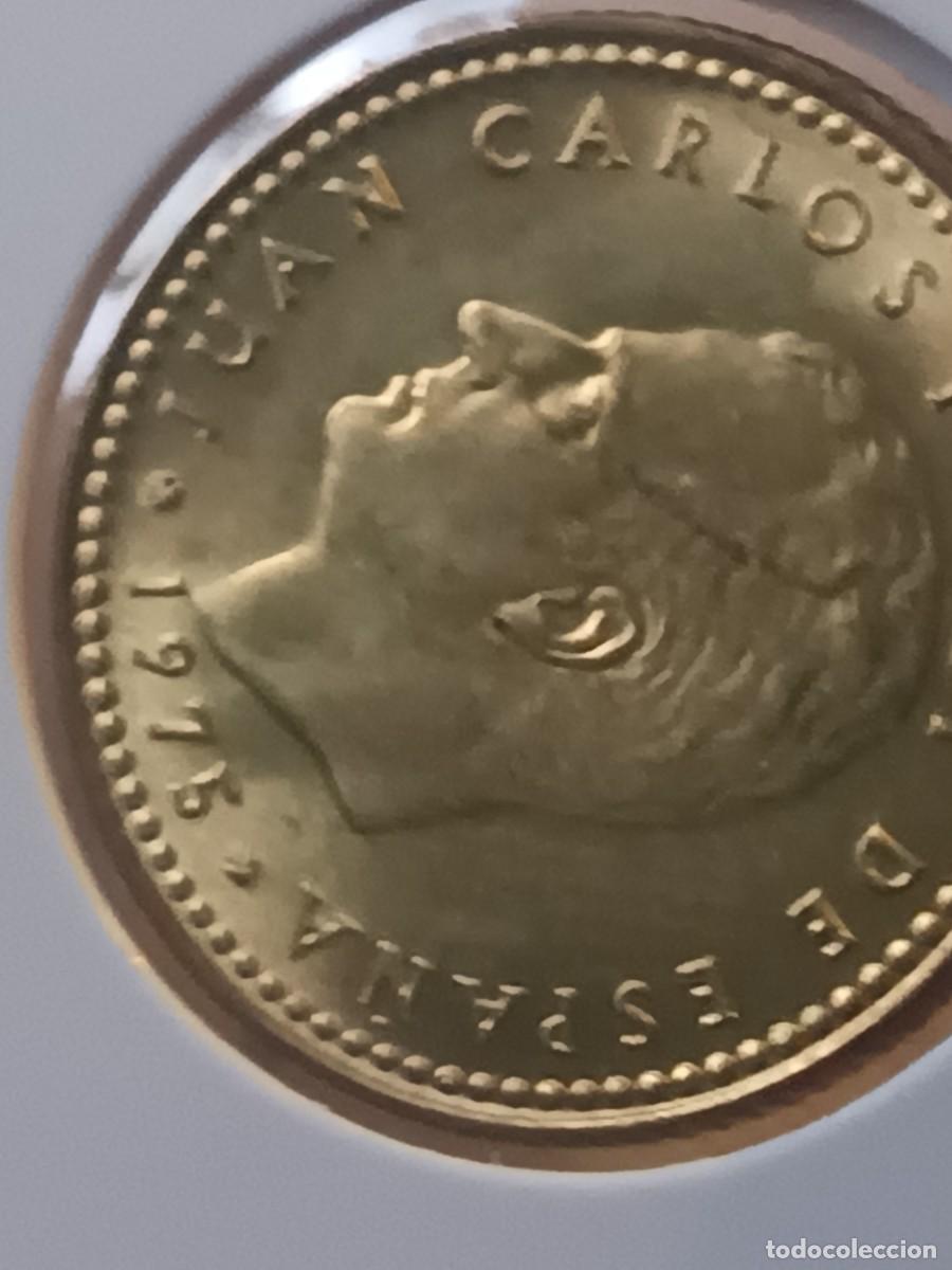 M&uuml;nzen unter Juan Carlos I: Lote 40 monedas 1 pesetas 1975*78 variante brit&aacute;nica