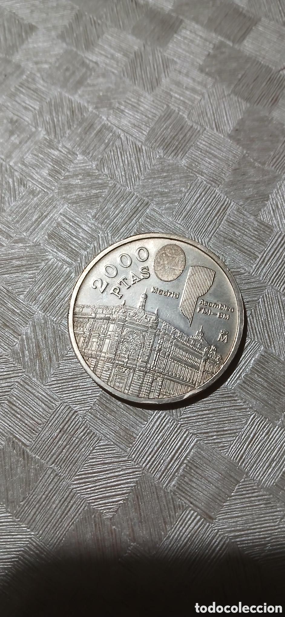 Monedas Juan Carlos I: Moneda e plata conmemorativa 2000 pesetas