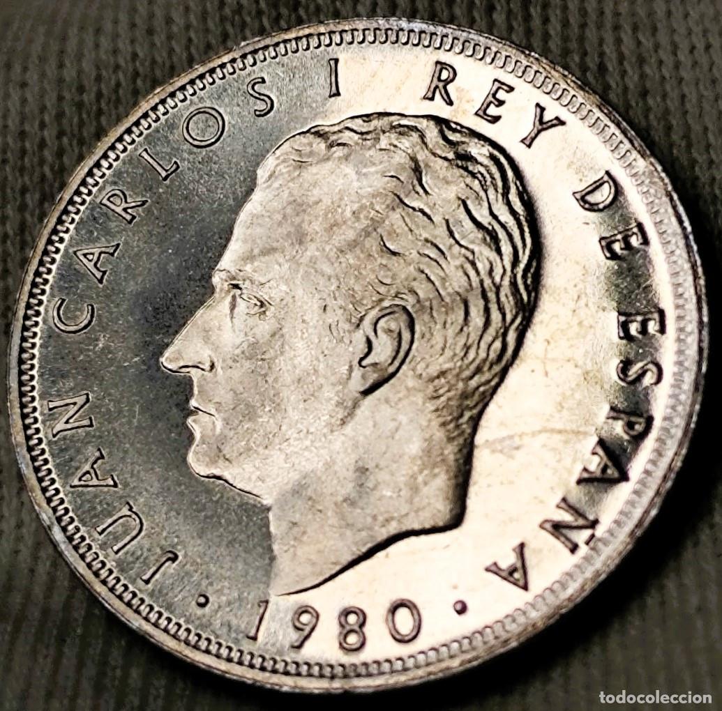 Monnaies Juan Carlos I: Espa&ntilde;a 25 Pesetas F&uacute;tbol 1980*(82), UNC Juan Carlos I Lote 2583