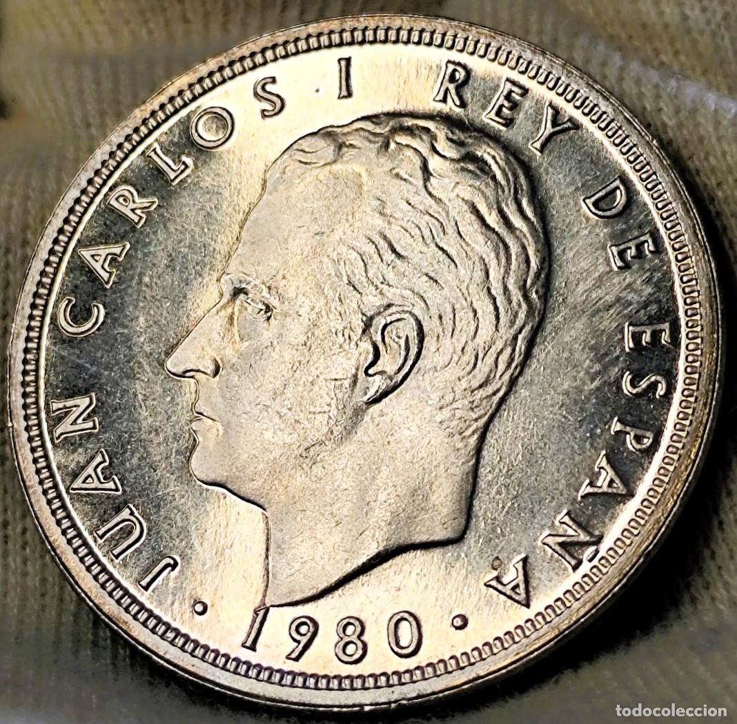 M&uuml;nzen unter Juan Carlos I: Espa&ntilde;a 50 Pesetas F&uacute;tbol 1980*(19-80), UNC Juan Carlos I Lote 2596