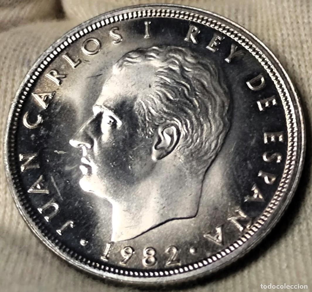 Monnaies Juan Carlos I: Espa&ntilde;a 50 Pesetas 1982 Coronada, UNC Juan Carlos I Lote 2580