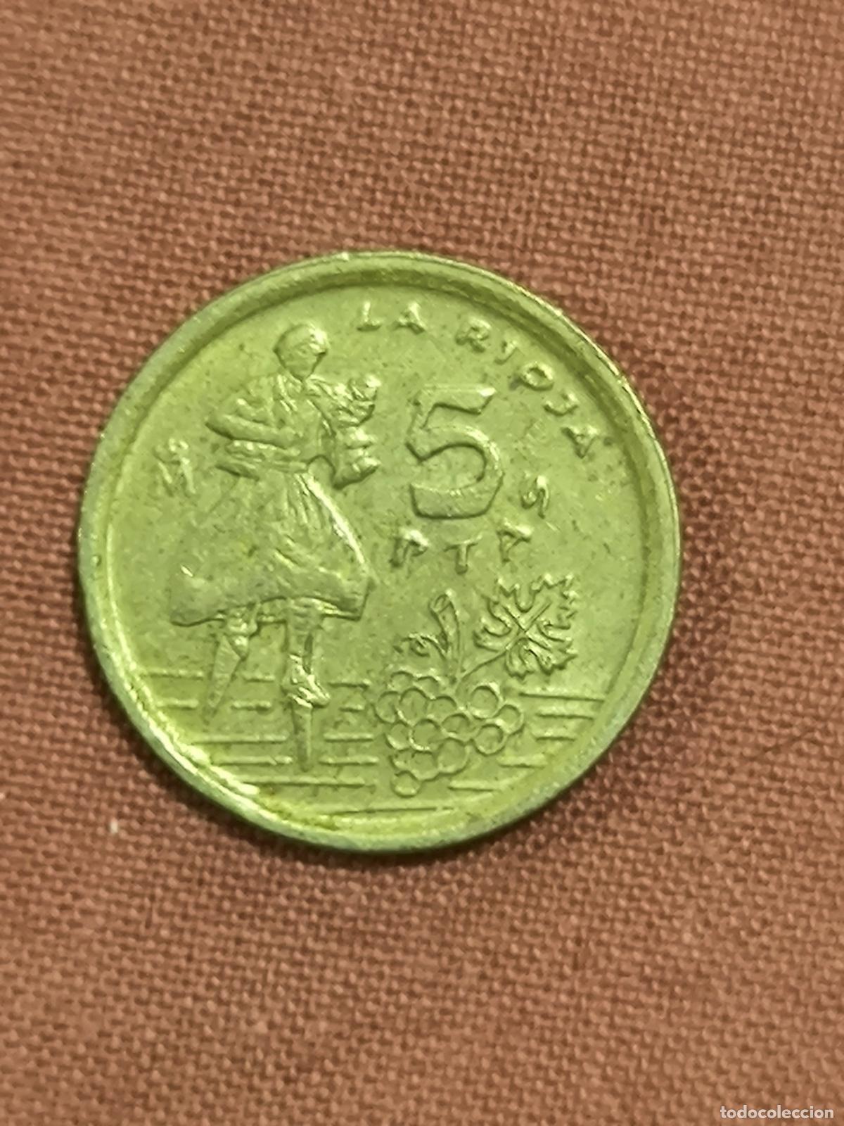 Coins Juan Carlos I: Moneda de Espa&ntilde;a 5 Pesetas Antigua Coleccionismo Numism&aacute;tica