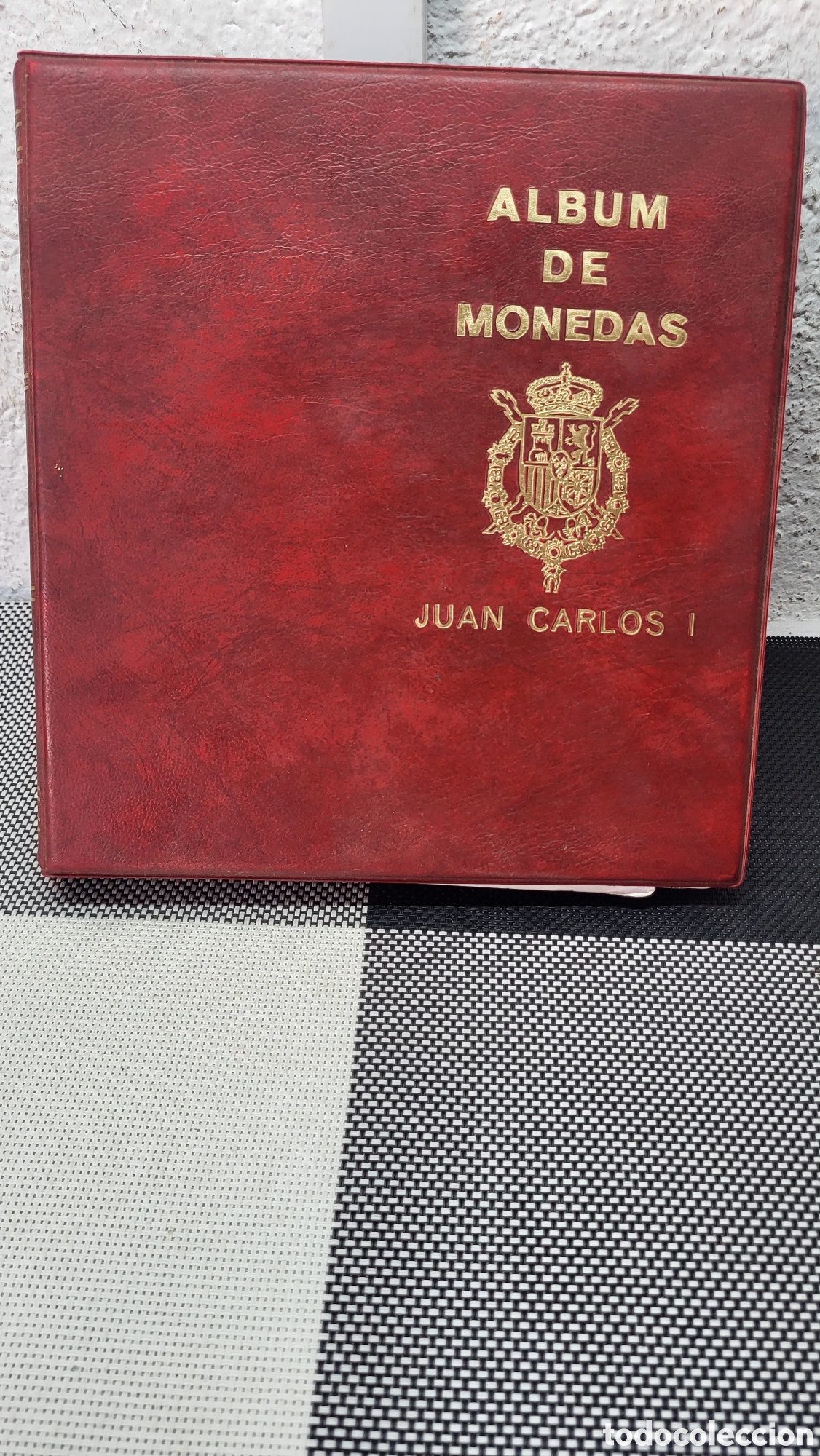 Monedas Juan Carlos I: &Aacute;lbum de monedas Juan Carlos l incompleto