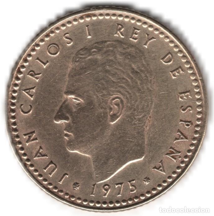 Monedas Juan Carlos I: 1 Peseta 1975 *78 KM#787 ceca Chile