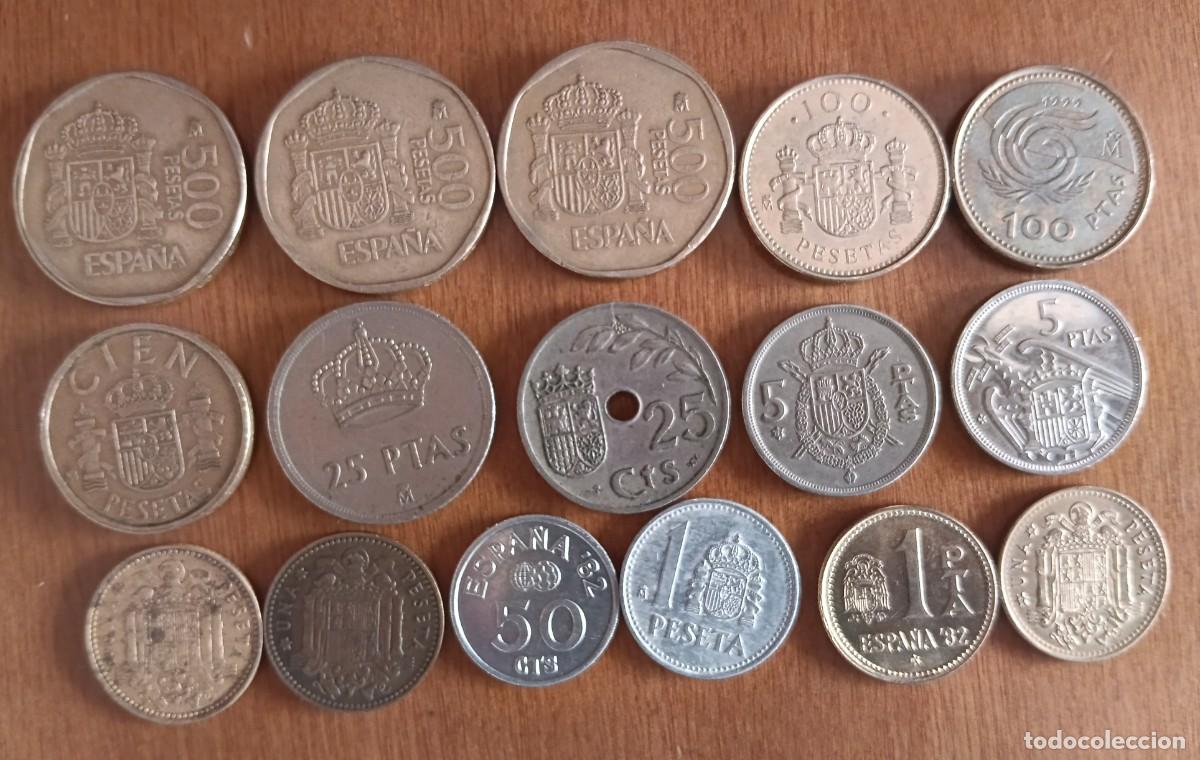 Monedas Juan Carlos I: Lote monedas espa&ntilde;olas - Foto 2