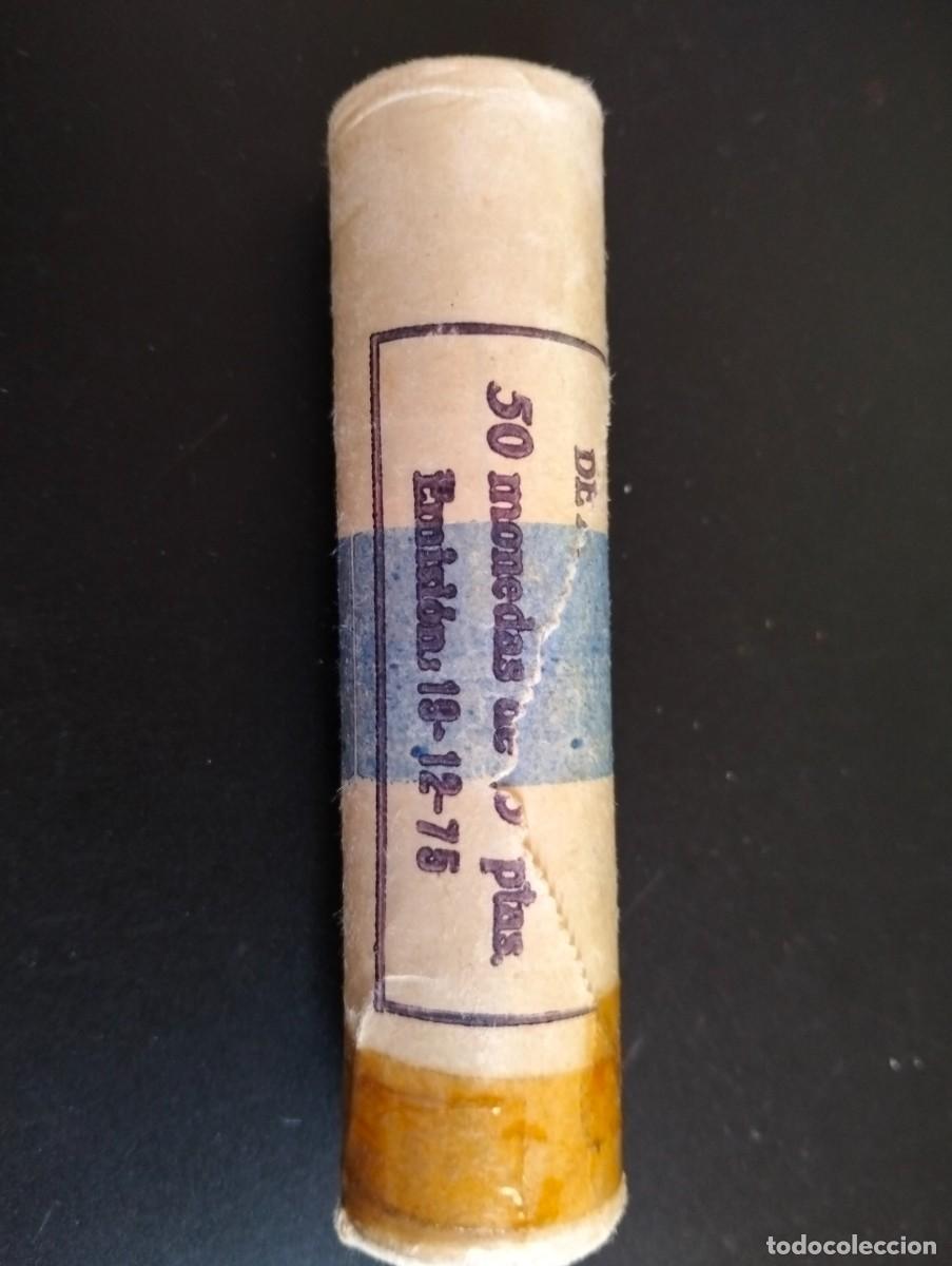 Monete Juan Carlos I: Tubo de monedas de 5 pesetas sin circular
