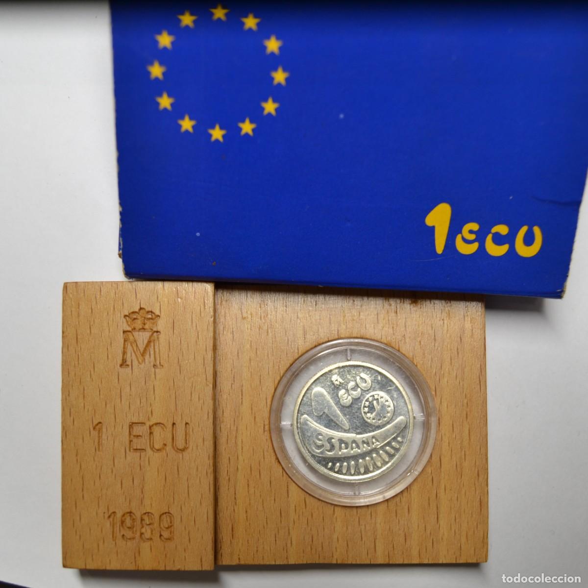 Monedas Juan Carlos I: ESPA&Ntilde;A - 1 ECU 1989 - EUROPA - LOTE 5754
