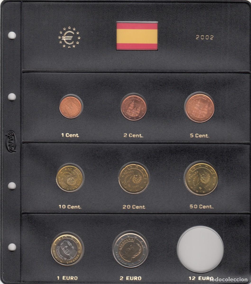 Monedas Juan Carlos I: JUAN CARLOS I: MONEDAS EURO 2002 SIN CIRCULAR