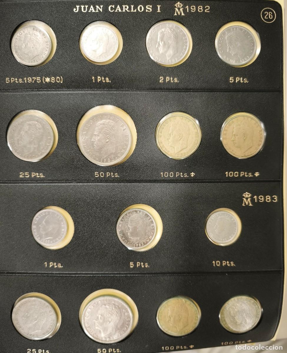 Monedas Juan Carlos I: ESPA&Ntilde;A. COLECCION DE MONEDAS DESDE 1975/1989 (NCLUSIVE)