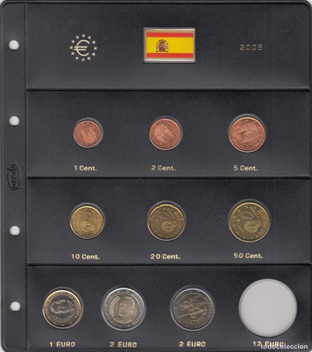 Monedas Juan Carlos I: JUAN CARLOS I: MONEDAS EURO 2005 SIN CIRCULAR