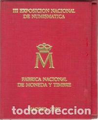 Monedas Juan Carlos I: Espa&ntilde;a 1987, Cartera con 1 + 200 Pesetas + medalla conmemorativa &rdquo;E-87&rdquo;./ Ver descripci&oacute;n.