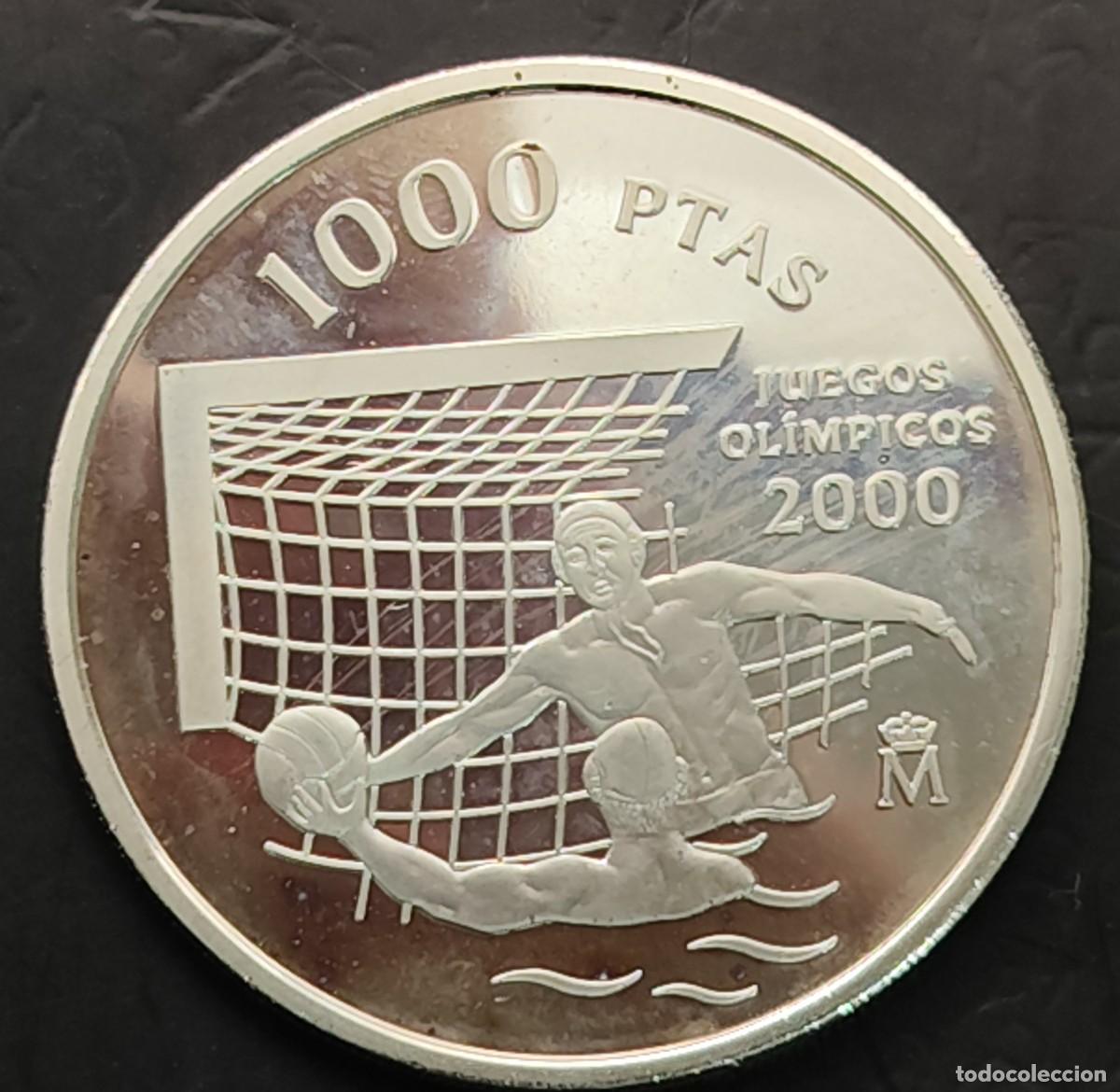 Monedas Juan Carlos I: ESPA&Ntilde;A A&Ntilde;O 1999 , 1.000 PTAS PLATA (925) &rdquo; JUEGO OLIMPICOS &rdquo;