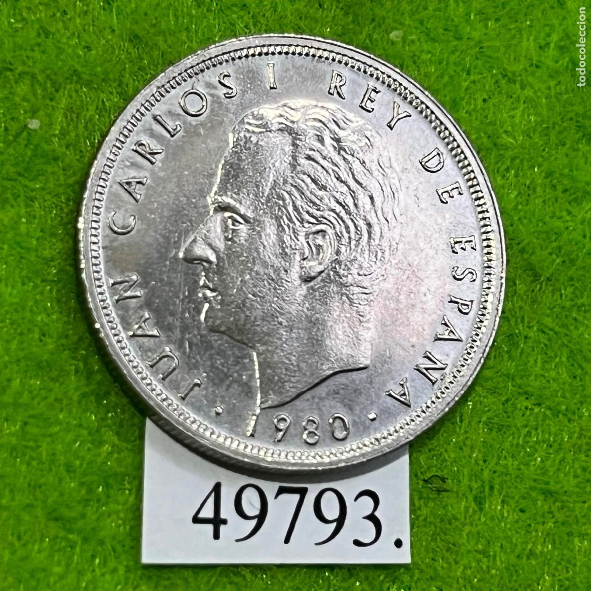 Monedas Juan Carlos I: Espa&ntilde;a 5 pesetas 1980 82, Juan Carlos I, 1⁰